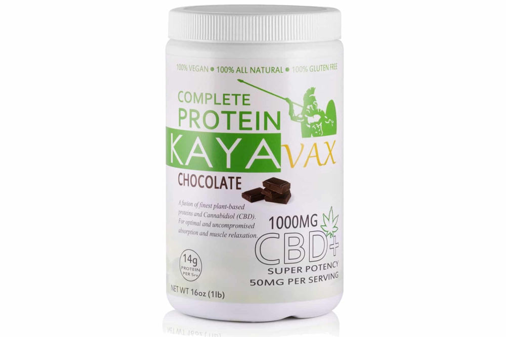 CBD Chocolate Protein Powder Kayavax