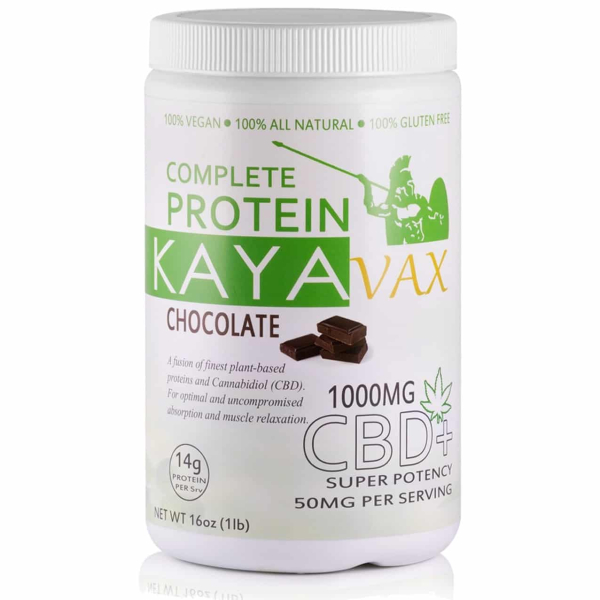 CBD Chocolate Protein Powder Kayavax