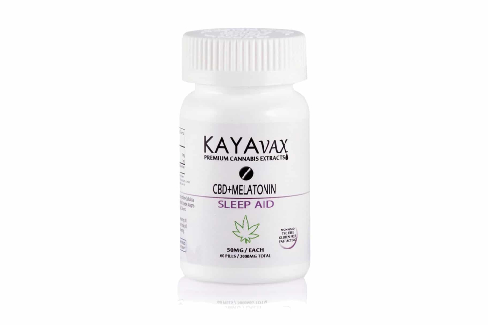 CBD Pills- Sleep Aid With Melatonin Kayavax